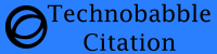 Technobabble Citation (Blue)