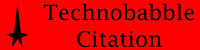 Technobabble Citation (Red)